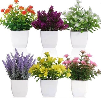 this is image showcasing artificial pot