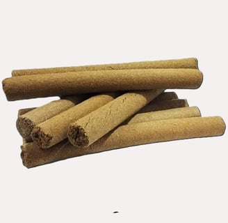 Cow dung Logs