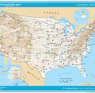 Map of USA