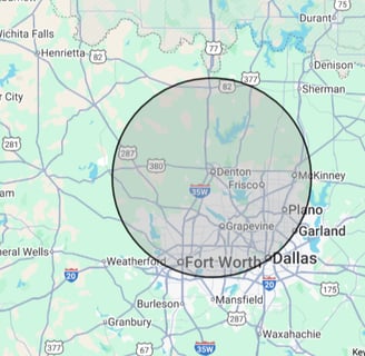 Stony Valley Pressure Washing Service Area Map