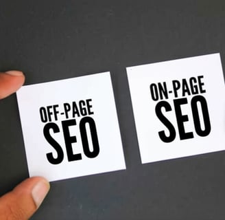 Off-Page SEO / On-Page SEO