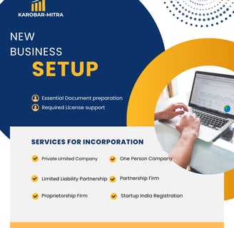 image for new business setup description