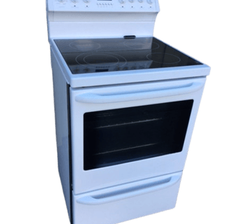 Stove Fisher&Paykel Elba Ceramic Top a white stove top oven with a white oven