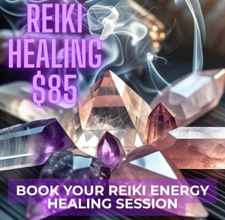 Book 45 Minutes Reiki Healing Session
