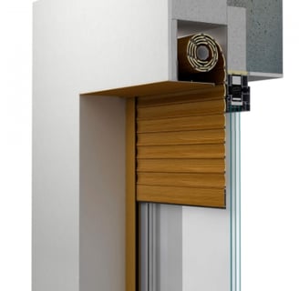 a window with a window frame and a window with a window