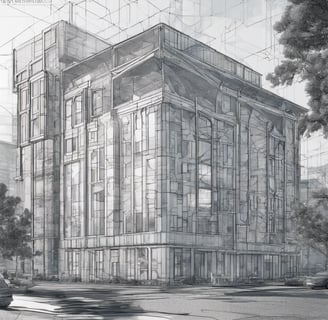 worm's-eye view photography of concrete building