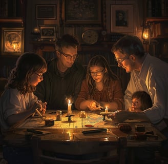 familia juegos de mesa