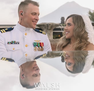 Antigua Guatemala wedding photographer- bride and groom smiling