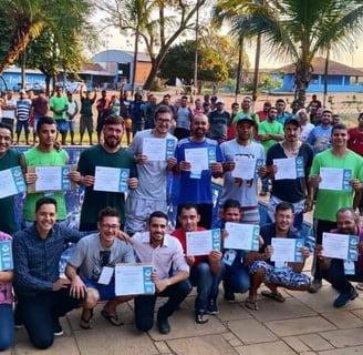 Projeto de recuperação na clínica Novos Rumos