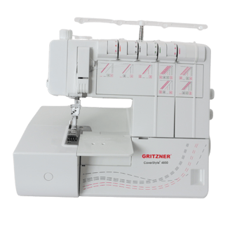 a coverlock sewing machine with three needles (Coverhem)