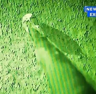 Imagens divulgada pela emissora note americana NewsNation