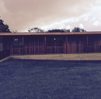 garden room for school lots decking and balustrade