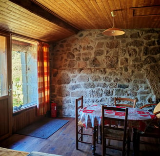 Cuisine d'un gite en Ardèche