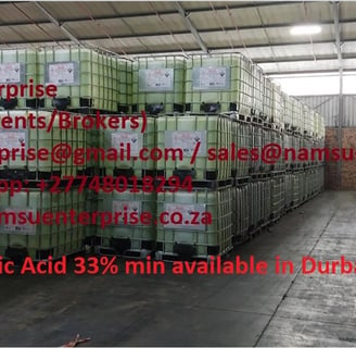 Hydrochloric Acid 33% min