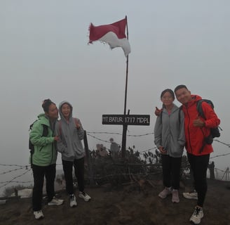 Mount Batur 1717