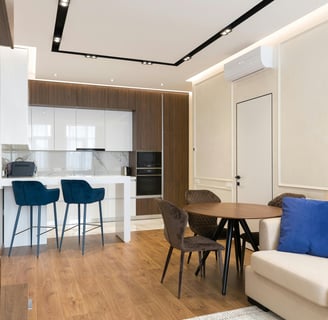 apartamento pequeno e moderno