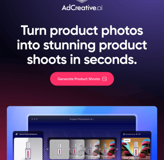 Ad Creative AI Product Advertisment