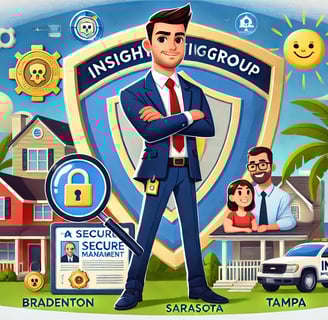 a man in a suit and tie is holding a keychaik