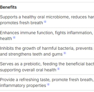 Prodentim Ingredients and benefits