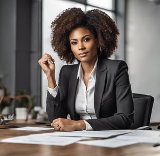 A successful black female