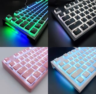 Keycaps pudding