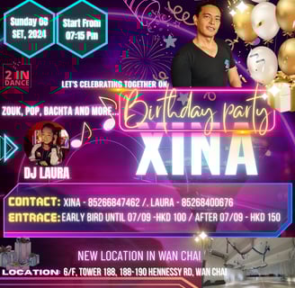 2 in dance - event