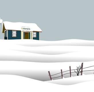 House On Snowy Hill