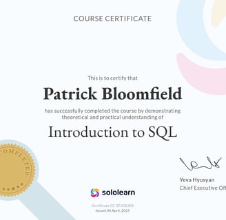 SQL Intro