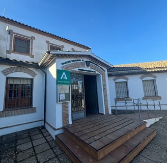 Entrada centro visitantes Santa Rita