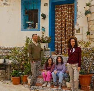 Alicante barrio di santa cruz