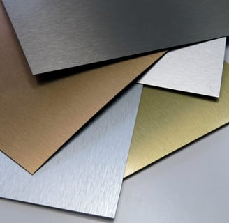 tole Inox coloré