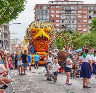 Batalla de Flores en Laredo