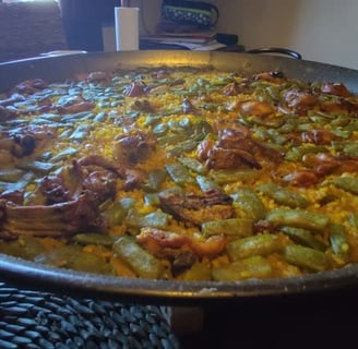 cuna de la paella