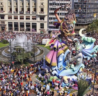 fallas en Valencia