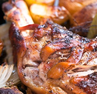 lechazo asado