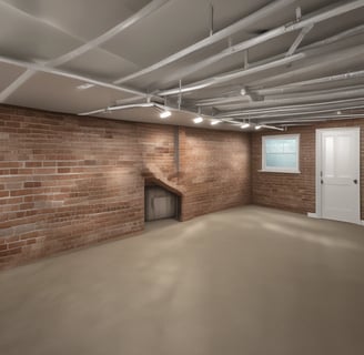 photo of white staircase