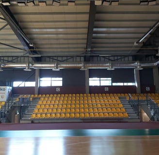 Ritininės žaliuzės sporto salei