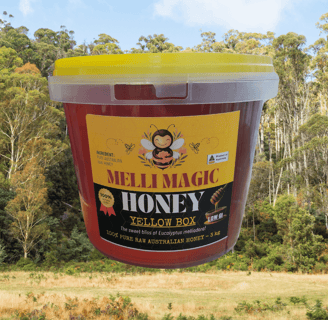 yellow box honey 3kg