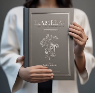 A hand holds a book titled 'Thinking, Fast and Slow' against a backdrop of dark green leaves. The book cover is predominantly white with black and yellow text, featuring a pencil graphic.