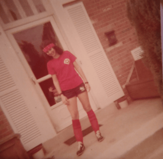 Me at 13. Loving fall soccer!