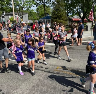 West A/Oakdale in local Parade