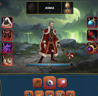 a man in a red coat and a red coat with a sword