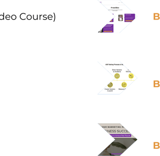 List of mini course item