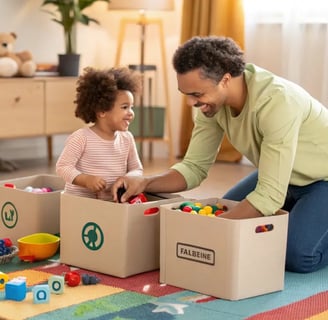 Recyclage des jouets pour enfants