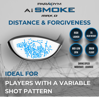 Callaway Paradym Ai Smoke - Max D Driver