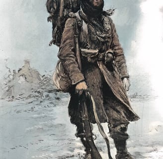 Le Poilu, soldat de la Grande Guerre