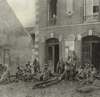 Vareddes en 1914