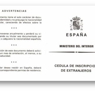 Cédula de inscripción