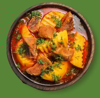 Semaglutide Recipe: Beef and Veggie Stew With Herbs and Tomato Broth