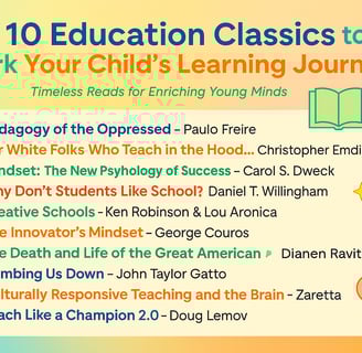 These timeless works ignite a revolution in education—empowering adults to build classrooms.